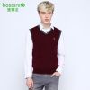 Débardeur homme Woolen gilet BOSSINI en coton - Ref 1586008