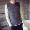 Débardeur homme Woolen gilet Polyester pour automne - Ref 1599301