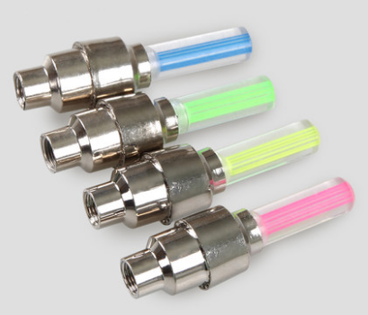 Eclairage pour vélo CHENGDA - feux de Valve Ref 2402732