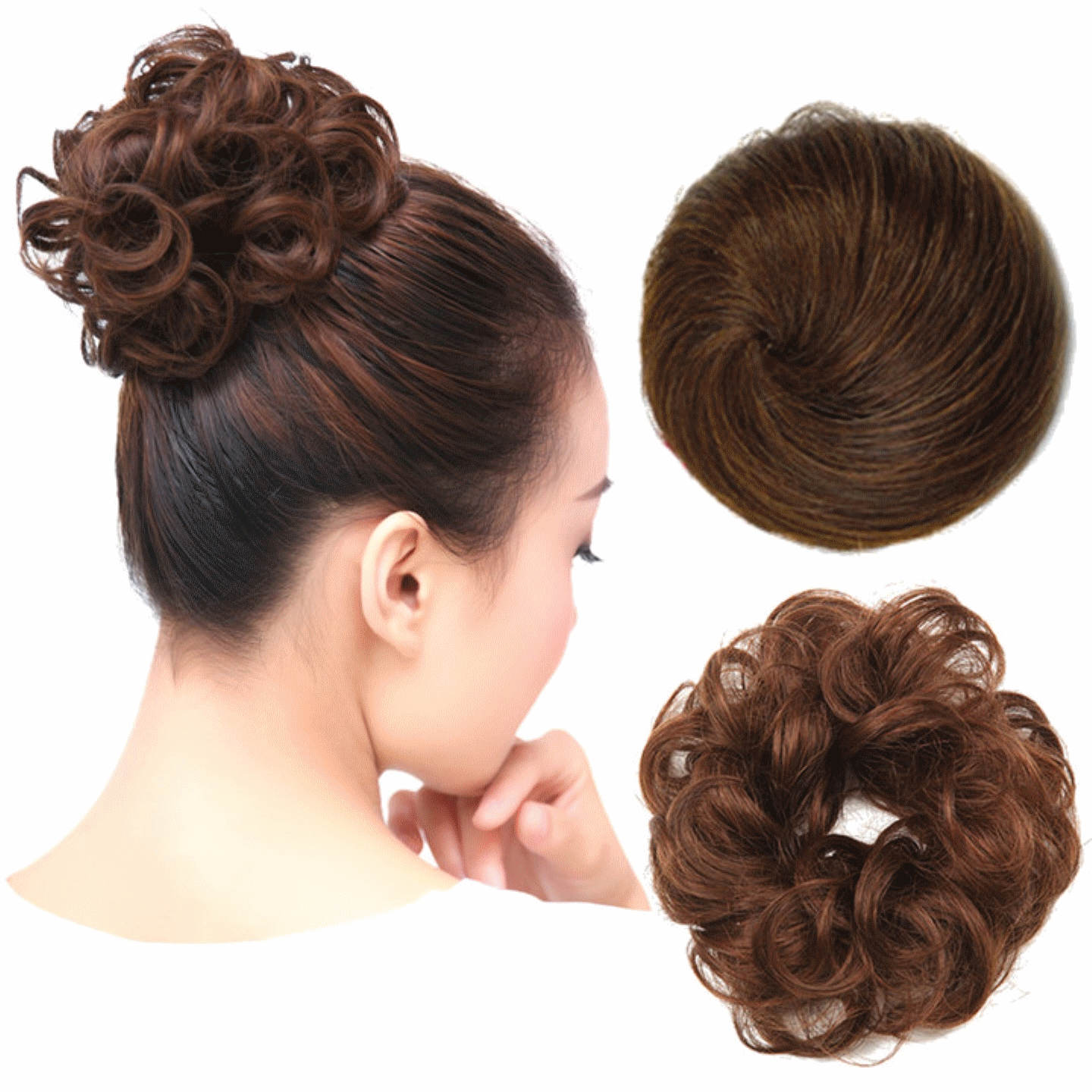 Extension cheveux - Chignon - Ref 237633