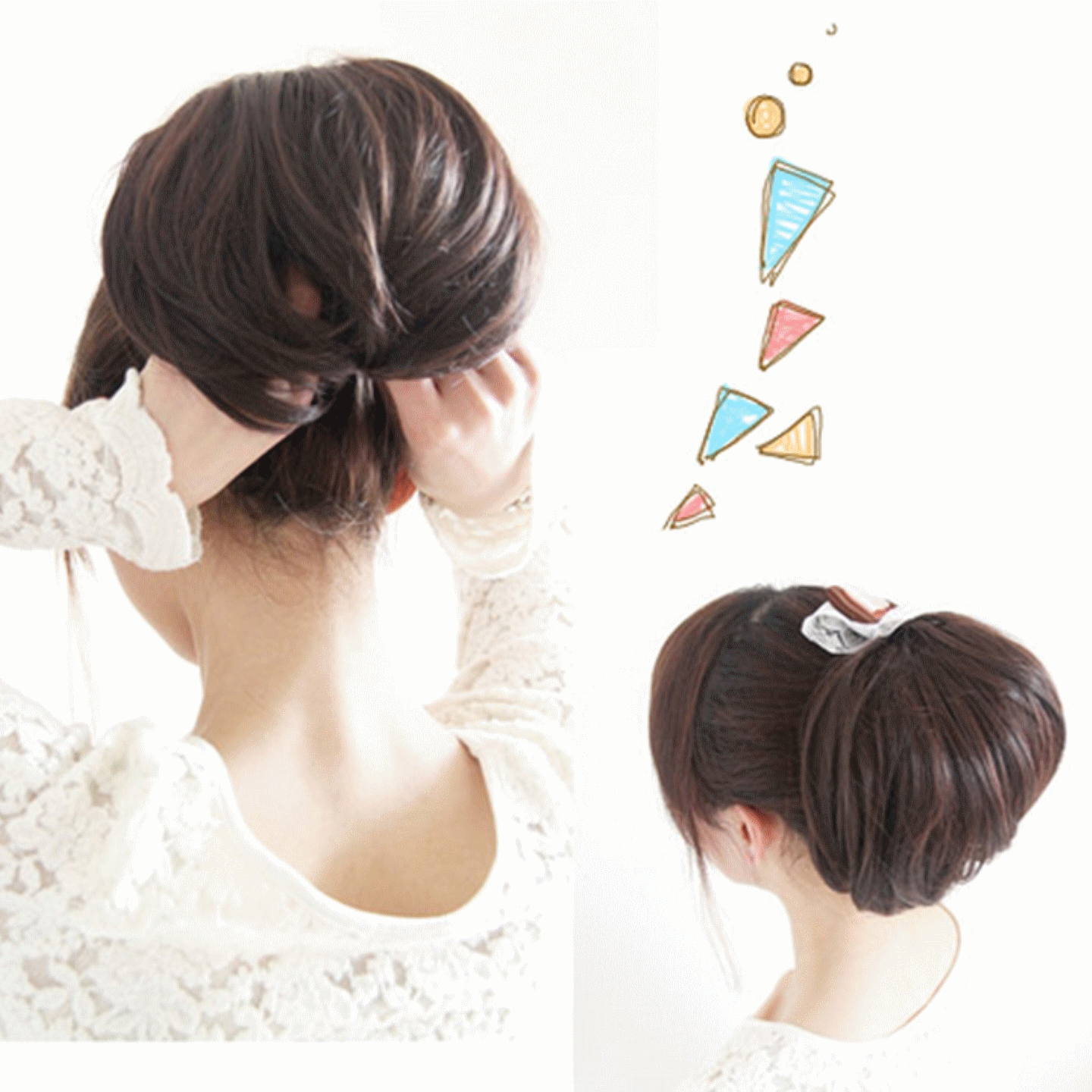 Extension cheveux - Chignon - Ref 238750