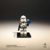 Figurine manga en plastique soldats blancs - Ref 2698596