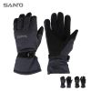 Gants de cyclisme mixte SANTO - Ref 2240620