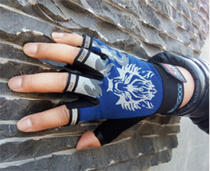 Gants de cyclisme mixte - Ref 2248240