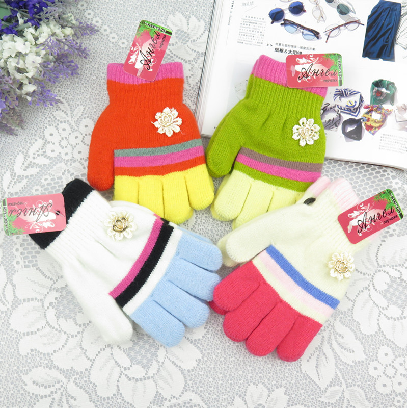 Gants pour enfants en de laine - Ref 2146613