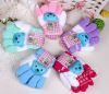 Gants pour enfants en velours - Ref 2147354