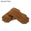 Gants pour femme SELECTED en Laine cachemire - Ref 3153959