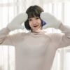 Gants pour femme en Poil de lapin - Ref 3154316