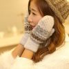 Gants pour femme en Laine cachemire - Ref 3154495