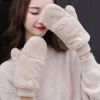 Gants pour femme en Poil de lapin - Ref 3156760
