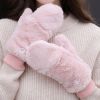 Gants pour femme en Poil de lapin - Ref 3156764
