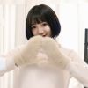 Gants pour femme en Poil de lapin - Ref 3156973
