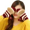 Gants pour femme en Poil de lapin - Ref 3157752