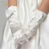 Gants pour fille en satin - Ref 2149856