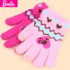 Gants pour fille BARBIE en acrylique - Ref 2150112