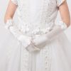 Gants pour fille en satin - Ref 2150116
