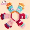 Gants pour fille HELLO KITTY en acrylique - Ref 2150139