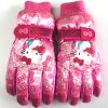Gants pour fille HELLO KITTY en coton - Ref 2150181