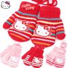 Gants pour fille HELLO KITTY en acrylique - Ref 2150304