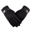 Gants pour homme en velours - Ref 2781703