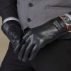 Gants pour homme en peau de mouton - Ref 2782429