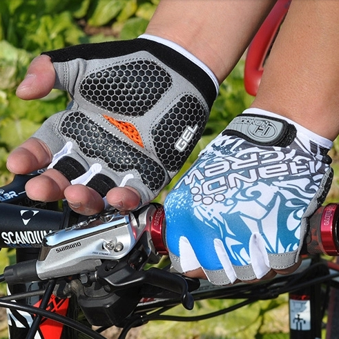 Gants pour vélo mixte HANDCREW - Ref 2242951