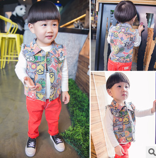 Gilet enfant en toile - Ref 2068173