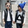 Gilet enfant en cuir - Ref 2068298