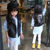 Gilet enfant en mélange - Ref 2068616
