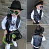 Gilet enfant MMY-K en cuir - Ref 2068854