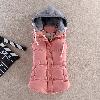 Gilet femme en Peau de pêche - Ref 3316240