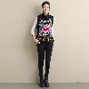 Gilet femme MA FAN TISSU en Coton - Ref 3316321