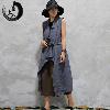 Gilet femme HIBISCUS ALIN en Chanvre - Ref 3316334