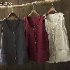 Gilet femme en Melange de chanvre - Ref 3316357