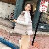 Gilet femme AJBUTTERFLY AYI DIELIAN en Coton - Ref 3316998