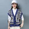 Gilet femme HIRONDELLE CHRYSALIDE en Tricot - Ref 3317091