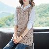 Gilet femme HIRONDELLE CHRYSALIDE en Tricot - Ref 3317243