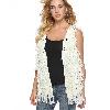 Gilet femme en Melange de coton - Ref 3317302