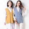Gilet femme CACHEMIRE XIN en Tricot - Ref 3317303