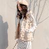 Gilet femme en Duvet de canard blanc - Ref 3317424