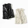 Gilet femme en Cuir PU - Ref 3317701