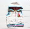 Gilet fille en corail - Ref 2071377