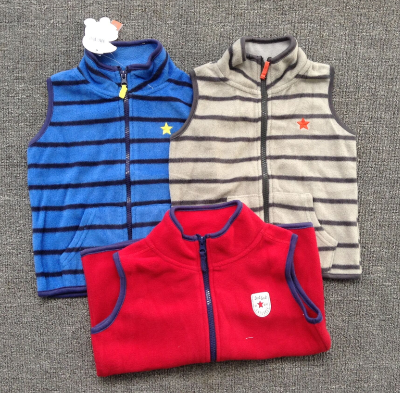 Gilet garçon en flanelle - Ref 2067353