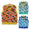 Gilet garçon TANWOWO en flanelle - Ref 2067751
