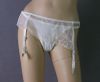 Jarretière dentelle blanche - Ref 795600
