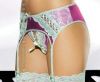 Jarretière OBSESSIVE lilac garter belt - Ref 807404
