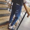 Jeans pour adolescent pieds Slim printemps - Ref 1460969