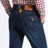 Jeans pour jeunesse droite NIANJEEP coton automne - Ref 1461524
