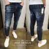 Jeans en coton pour automne - Ref 1462435