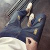 Jeans pour adolescent pieds Slim Quatre saisons - Ref 1462546